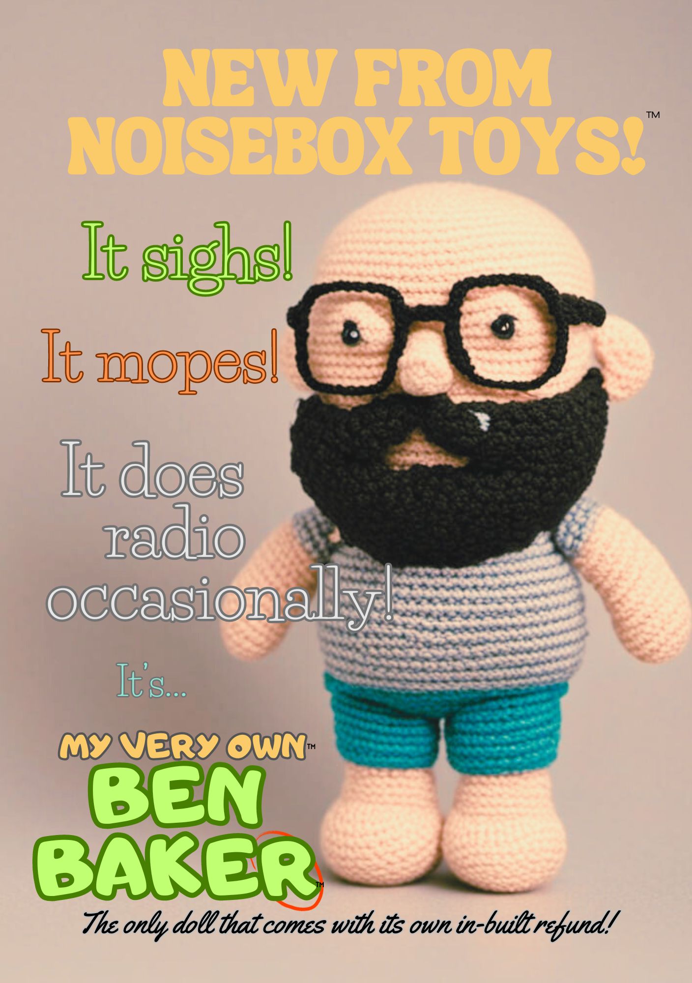 Noisebox Annual page - My Very Own Ben Baker